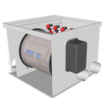 AquaKing Red Label  Drum filter basic 20/25(sur commande délai 15 jours)