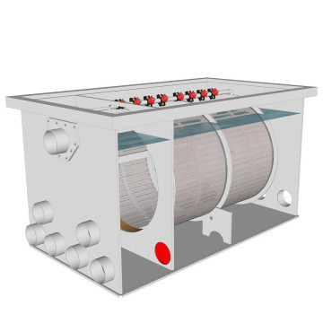 AquaKing Red Label Drum Filter Pro 80/100 XL (sur commande délai 15 jours).