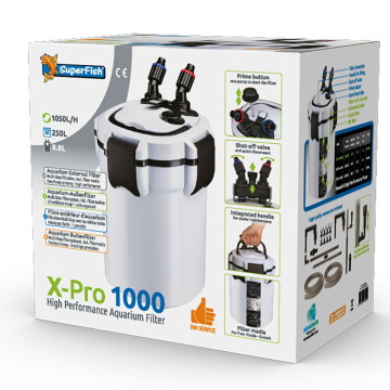 Superfish filtre SFX pro 1000 (250l)