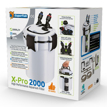 Superfish filtre SFX pro 2000 (600l)