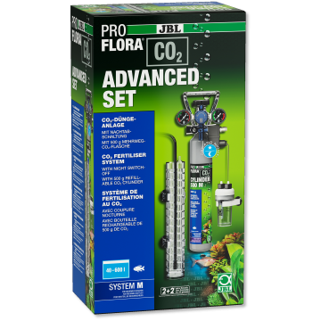 JBL PROFLORA CO2 ADVANCED SET M Kit complet de fertilisation au CO2.