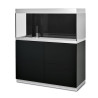 Oase aquarium HighLine Optiwhite 400 noir (aquarium & meuble) + bon d'achats 10% plantes et poissons