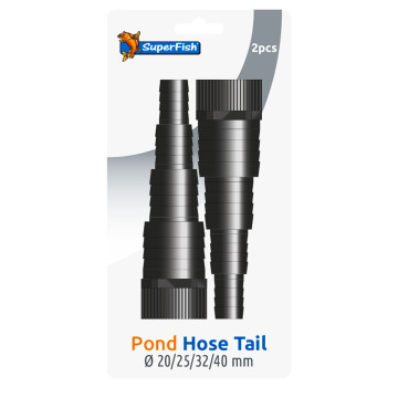 Superfish raccords de tuyau de bassin 20/25/32/40mm (2 pièces)