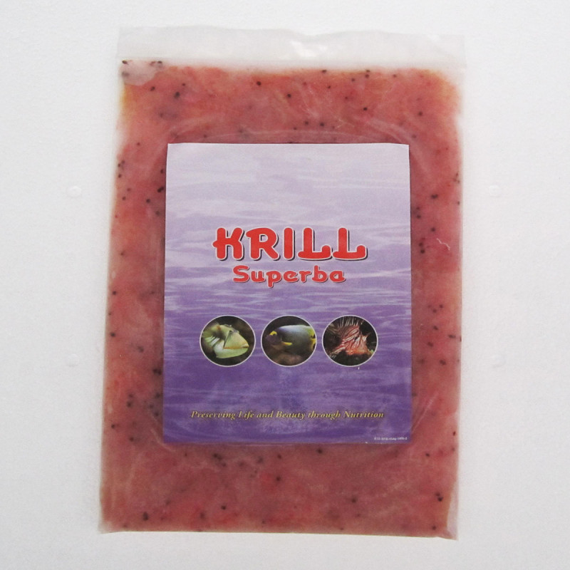 Aliment surgelé Krill Superba plaquette de 500gr lot de 3
