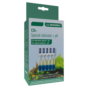 Dennerle Indicateur spécial CO² 5 ampoules de 1,3 ml.