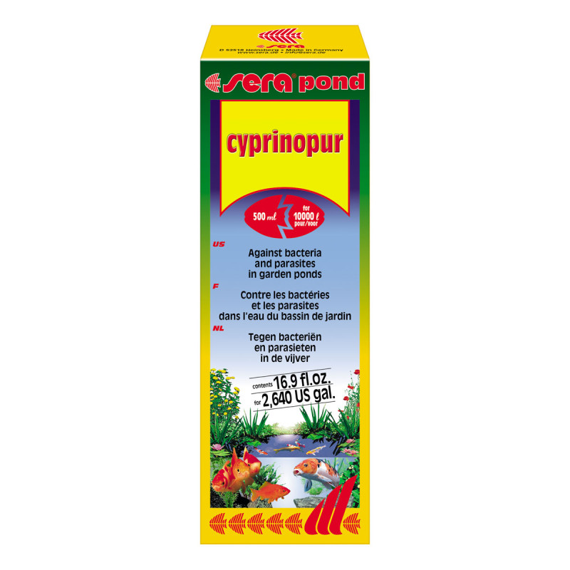 Sera pond cyprinopur 250 ml pour 5.000 litres