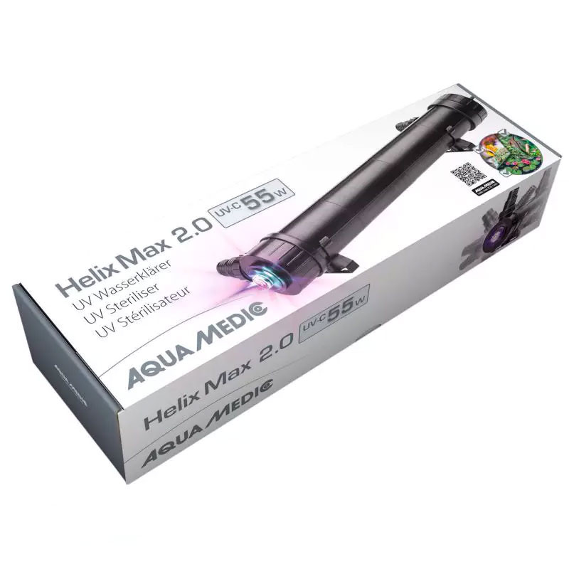 Aqua Medic Helix Max 2.0 55w stérilisateur UV-C pour aquariums d'ea... Aqua Medic Helix Max 2.0 55w stérilisateur UV-C pour aquariums d'ea...