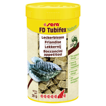 Sera FD Tubifex Nature 250 ml (28 gr)