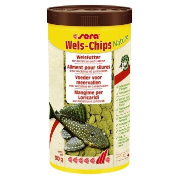 Sera Wels-Chips Nature 1000ml (380gr)