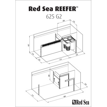 Red Sea - REEFER™ XXL 625 G2 Décantation