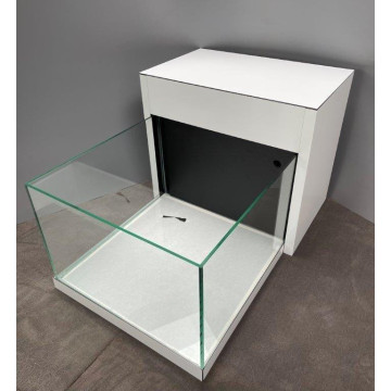 Fish Spa 90x60x40cm Finition ALU + Filtre BIO + LED