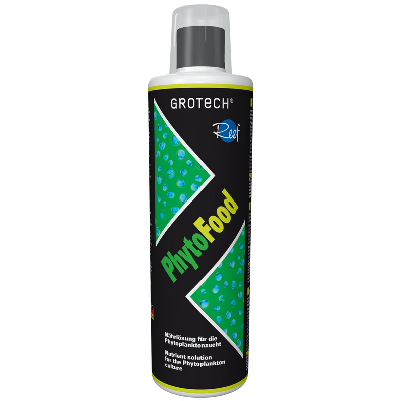Grotech PhytoFood - Solution nutritive pour Phytoplancton 500ml Grotech PhytoFood - Solution nutritive pour Phytoplancton 500ml