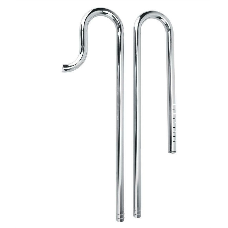 Aqua Noa Kit INOX Inflow & Outflow 12/16mm