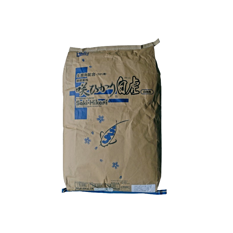 Saki-Hikari Multi-Season Medium Pellets 15kg + Bac de stockage offert