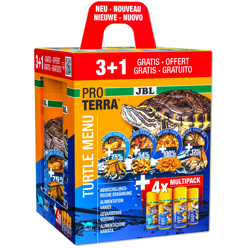 JBL Proterra turtle Menu 250 ml 3+1 JBL Proterra turtle Menu 250 ml 3+1
