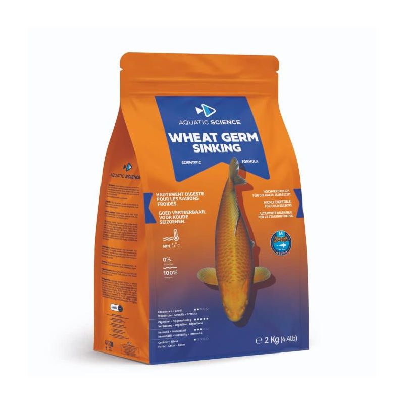 Aquatic Science wheat germ sinking M 2kg