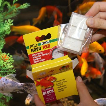 JBL PRONOVO RED HOLIDAY Aliment spécial vacances pour poissons rouges et voiles-de-Chine