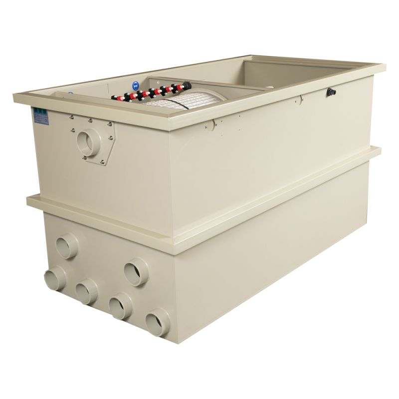 Filtre combi type CL 65k pour 50m³ avec masses de filtration et pompe de rinçage