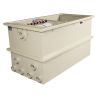 Filtre à tambour combi type CL 65k pour 50m³ avec masses de filtration et pompe de rinçage