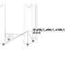 JBL CP e4/7/9/1500/1,2 Butoir caoutchouc