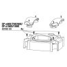 JBL CP e4/7/9/15/1900/1,2 Vis tête de pompe