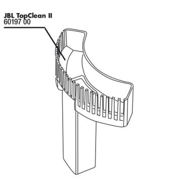 JBL TopClean II, peigne