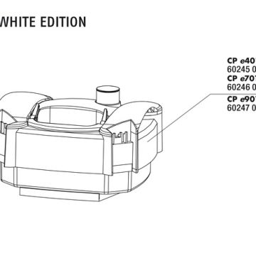 JBL CP e401 Tête filtre + pompe WHITE