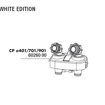 JBL CP e4/7/901 Bloc raccordement tuyaux BLANC
