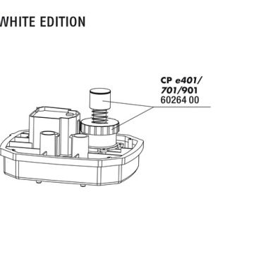 JBL CP e4/7/901 Bouton de démarrage+écrou WHITE