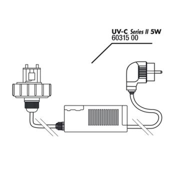 JBL Couvercle + transformateur pour UV-C 5Watts