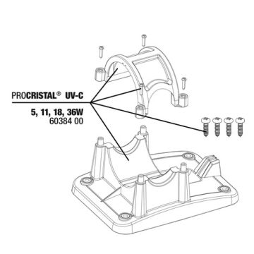 JBL PC UV-C Kit support 5,11,18,36W