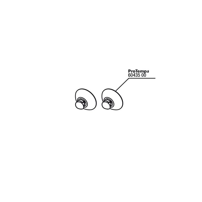 JBL ProTemp S Ventouses (2x) JBL ProTemp S Ventouses (2x)