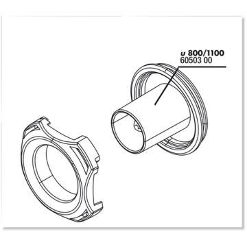 JBL Couvercle+connexion tuyau PF u800/11