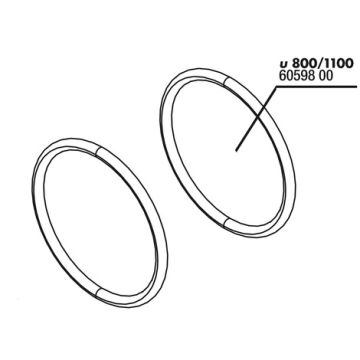 JBL Joint c (2x) couvercle+connex. tuyau