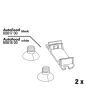 JBL AutoFood Ventouses complètes BLACK