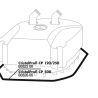 JBL CP 120/250 Joint pour tête de pompe