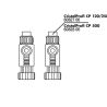 JBL CP F 120/250 2 x Robinet