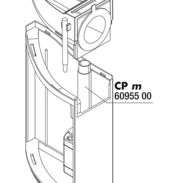 JBL CristalProfi m Tubulure de sortie d'