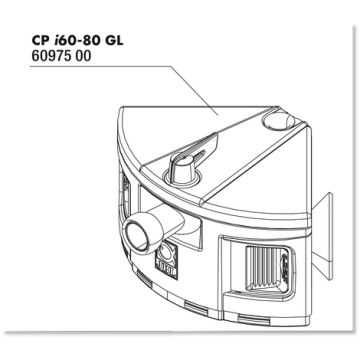 JBL CP i_gl 60/i80 Tête de la pompe