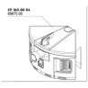 JBL CP i_gl 60/i80 Tête de la pompe