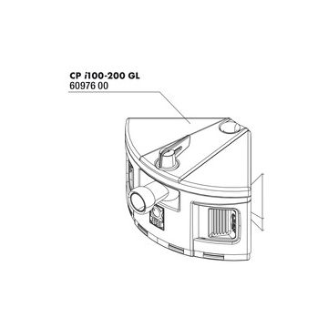 JBL CP i_gl 100/i200 Tête de la pompe