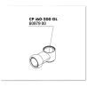 JBL CP i_gl Tubulure de sortie d'eau piv
