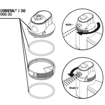 JBL ProCristal i30 Sortie d'eau avec réd
