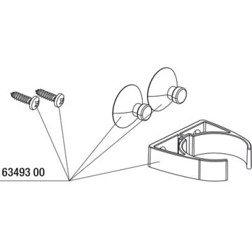 JBL CO2 CountSafe Fixation-set