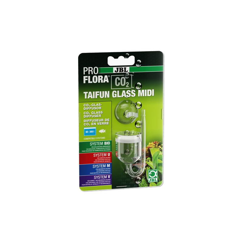 JBL PROFLORA CO2 TAIFUN GLASS MIDI