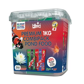 Hikari Combi Pack Staple/Gold 500gr S