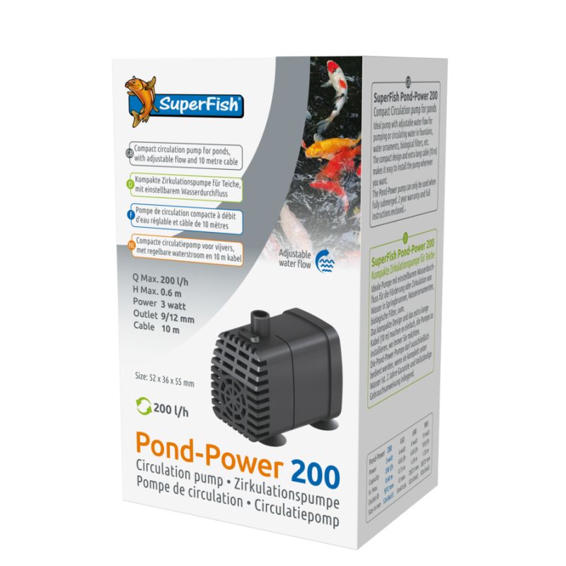 Superfish Pond-Power 200 (200l/h)