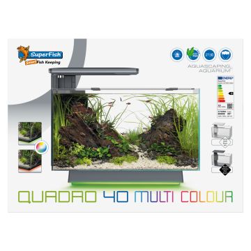 Superfish Quadro 40 Multi Colour Noir