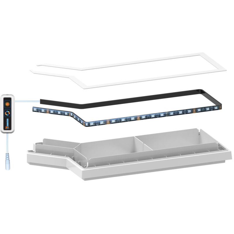 Superfish Quadro 70 multicolore led Superfish Quadro 70 multicolore led