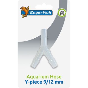 Superfish Raccord Y pour tuyau d'aquarium 9/12mm